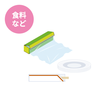 食料など